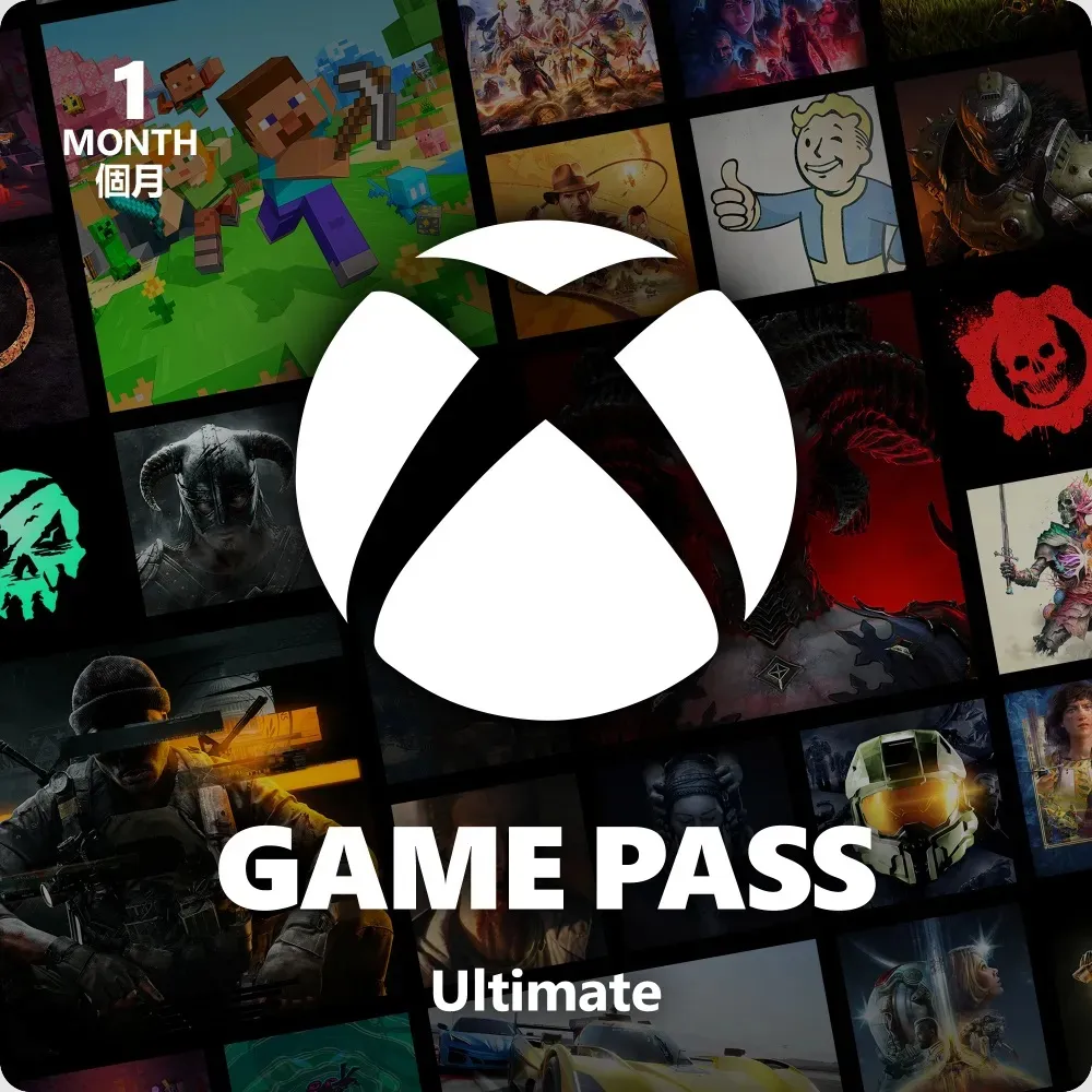 【Microsoft 微軟】XBOX Game Pass Ultimate 1個月訂閱卡- ESD數位下載版(EP2-53880)