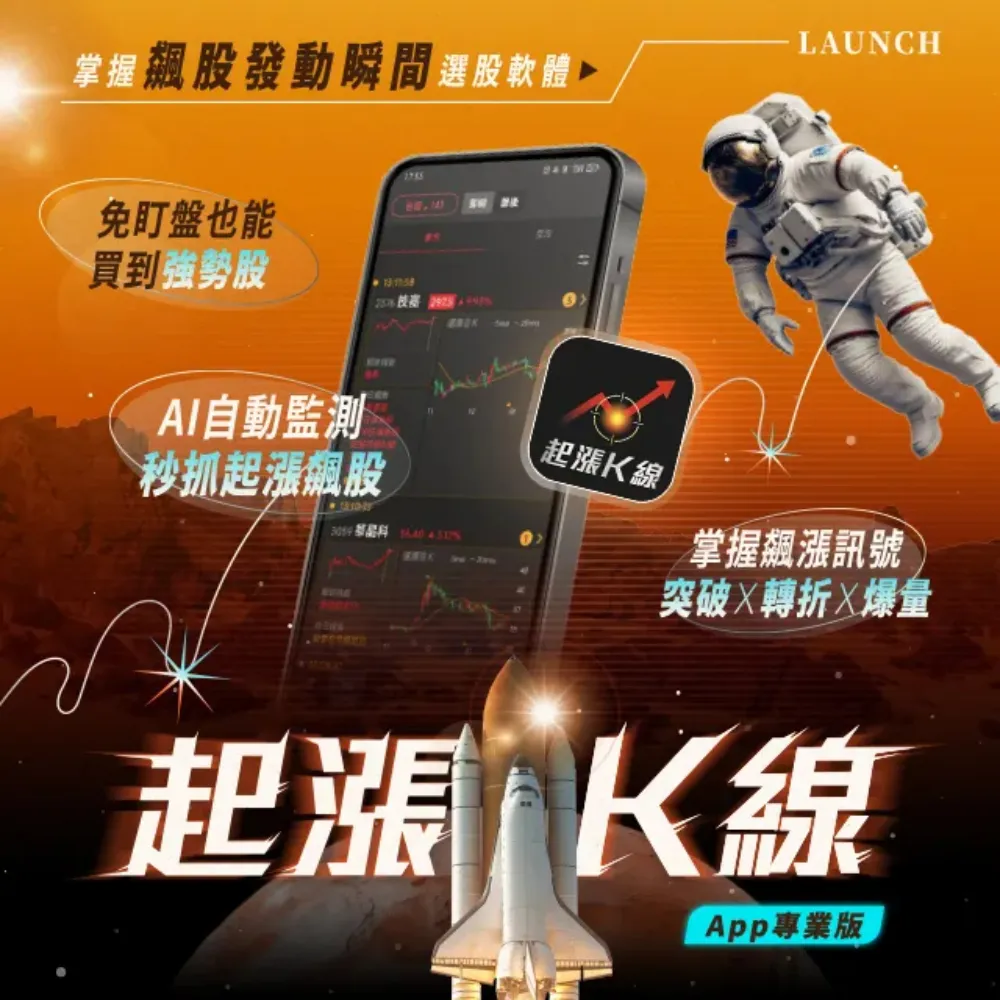 起漲K線APP VIP年卡