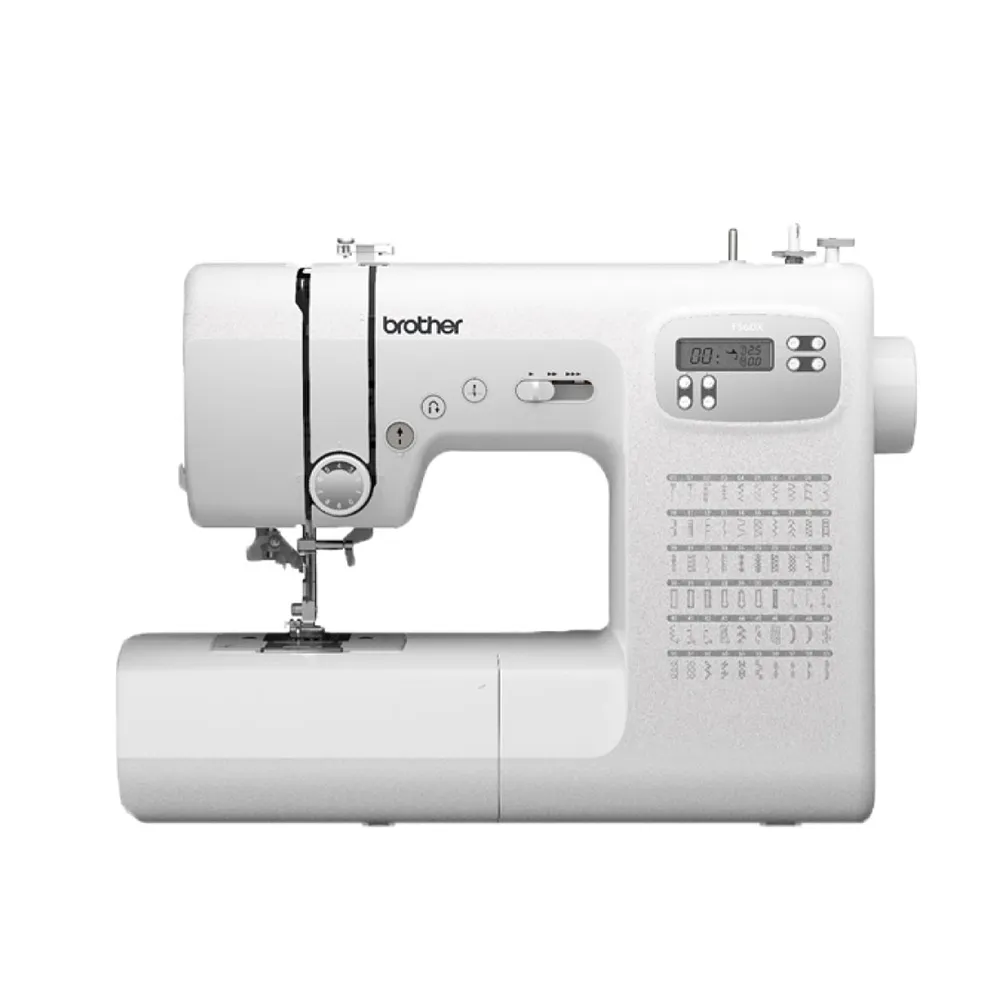 【Brother 兄弟牌】電腦型懷特天使縫紉機 FS-60X(自動調整針距/內建60種花樣/自動穿線)