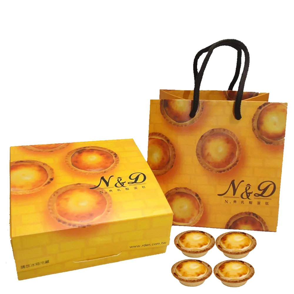 【亞典果子工場】4入乳酪塔(冰淇淋口感/濃醇香)