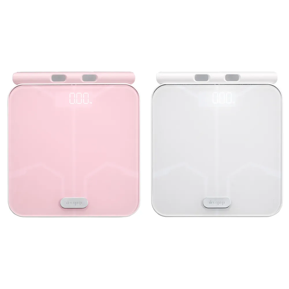 【decopop】家用八電極藍牙體脂計PLUS-2色可選 DP-263(體重計 體脂肪 APP監測 51項數據)