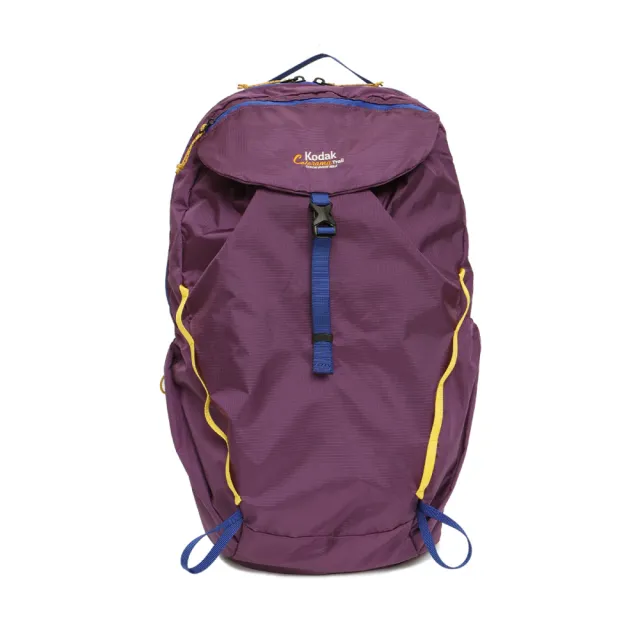 【KODAK Apparel】官方旗艦館 柯達 男女同款 後背包 / 輕量翻蓋後背包 18L PURPLE 紫色 / KB624043PUR