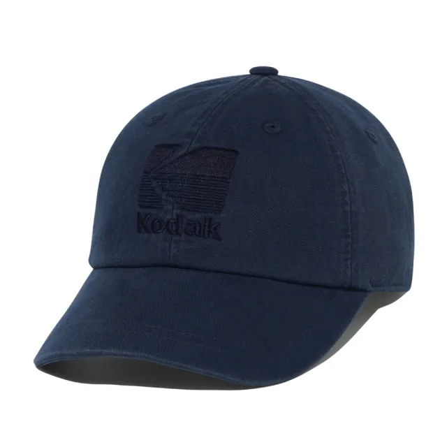 【KODAK Apparel】官方旗艦館 柯達 中性 帽子 / 可調式 單色刺繡 棒球帽 NAVY 海軍藍 / KB627001NVY