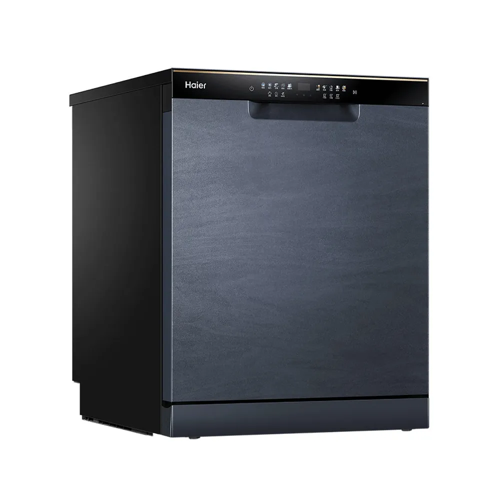 【Haier 海爾】16人份 自動開門 AI變頻獨嵌兩用洗碗機W32(HDWE16-58GY3TW 不含安裝)