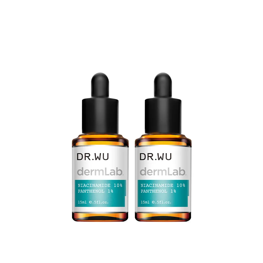 【DR.WU 達爾膚】10%菸鹼醯胺B5舒緩精華15ML(2入組)