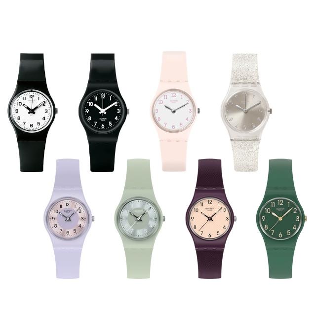 【SWATCH】精選原創系列 經典手錶/考試錶/女錶/男錶/瑞士製造/綜合賣場 (25mm)