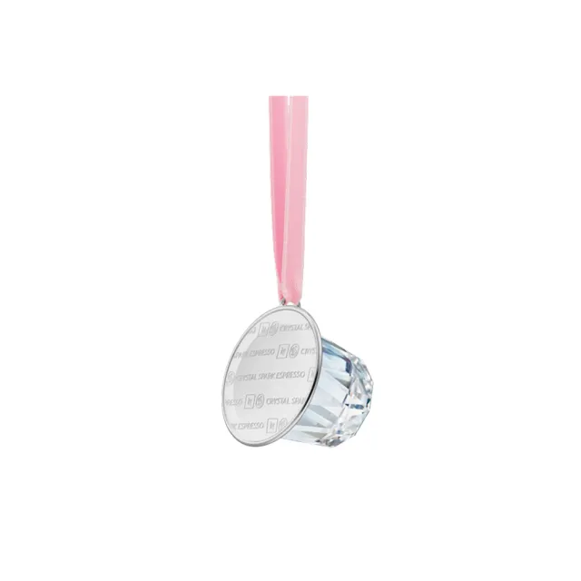 【SWAROVSKI 施華洛世奇】官方直營 Nespresso x Swarovski 節慶水晶掛飾 Original 膠囊 | 5767261 線上獨家