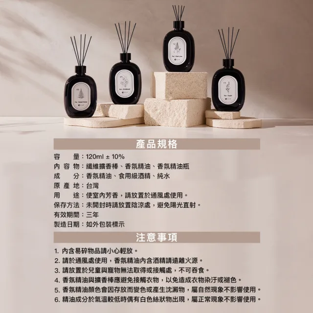 【台隆手創館】角度學精油擴香網購限定組 (擴香瓶+補充瓶)
