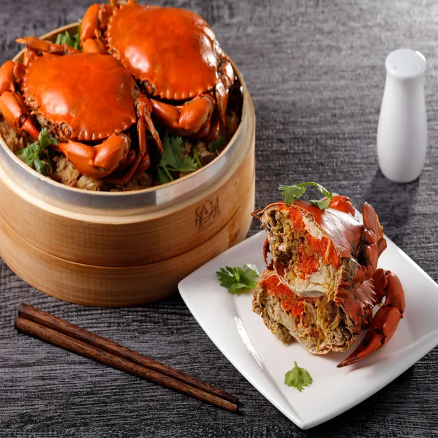 【華得水產】熟凍爆蛋紅蟳4隻組(230-250g/隻)