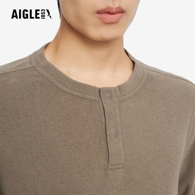 【AIGLE】男女款 POLARTEC 刷毛保暖罩衫｜AG-5A133/AG-5A244(女上衣 男上衣 罩衫 保暖上衣 刷毛衣)