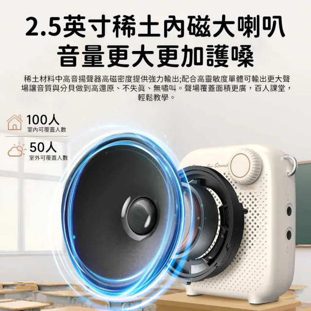 小山 小蜜蜂 大聲公 擴音機 無線頭戴麥+有線麥克風 喊話器 揚聲器 教師教學 導遊講解 專用喇叭