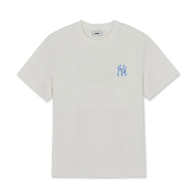 【MLB】背後漸層Logo短袖T恤 Monogram系列 紐約洋基隊(3ATSM0864-50IVS)