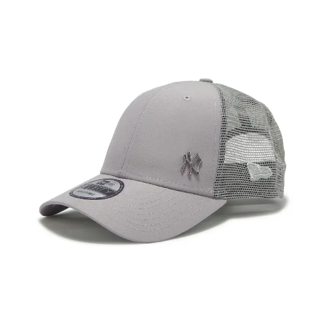 【NEW ERA】棒球帽 940 Flawless Yankees Cap 卡車帽 紐約洋基 灰 NE60667658