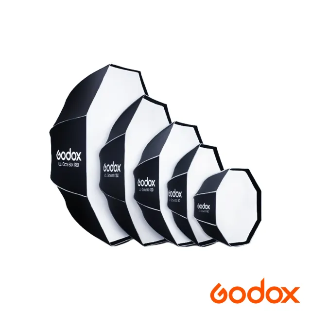 【Godox 神牛】UL-BOX-Octa-150 傘式八角快收柔光罩 (含網格、導光碟)(公司貨)