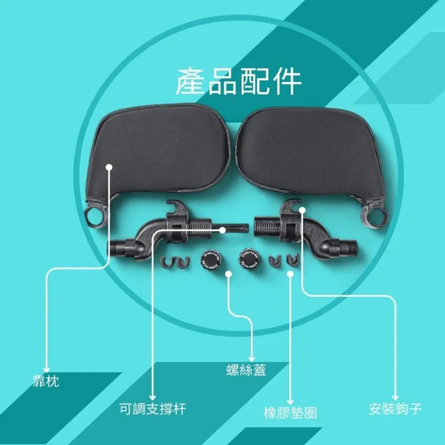 【YODA】兒童汽車座椅頭靠枕