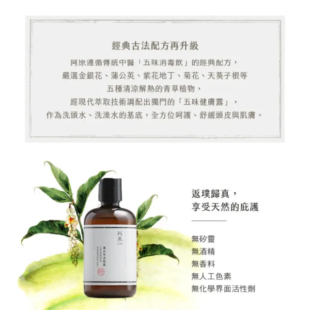 【阿原】薰衣草洗髮露-250mL(清潔同時保養)
