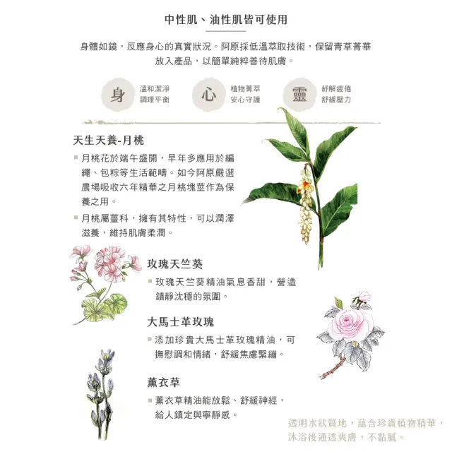 【阿原】月桃洗澡水-500mL(清潔同時保養)
