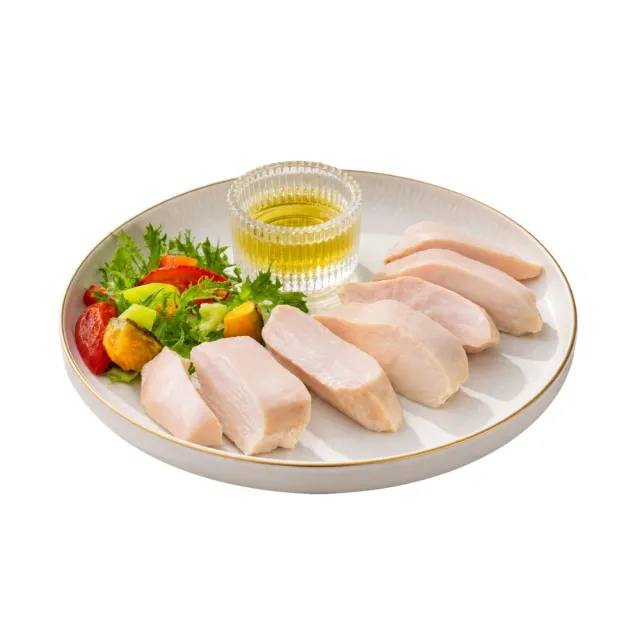 【野人舒食】純淨原生(無調味)舒肥雞胸180g -10入