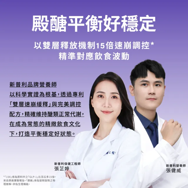 【Simply 新普利】殿醣酵素錠EX30錠(x2盒)(超越苦瓜.白腎豆.桑葉.紅椿植萃)