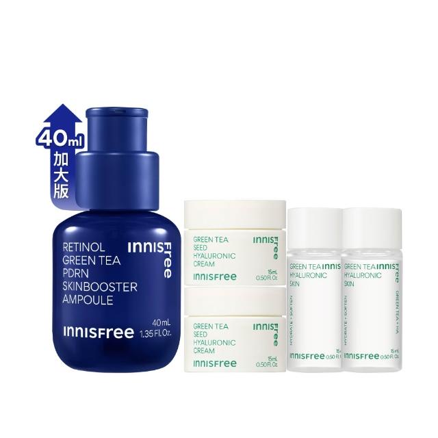 【innisfree】1%A醇PDRN水光安瓶 40ml(豪華加大版/緊緻毛孔、水光精華)