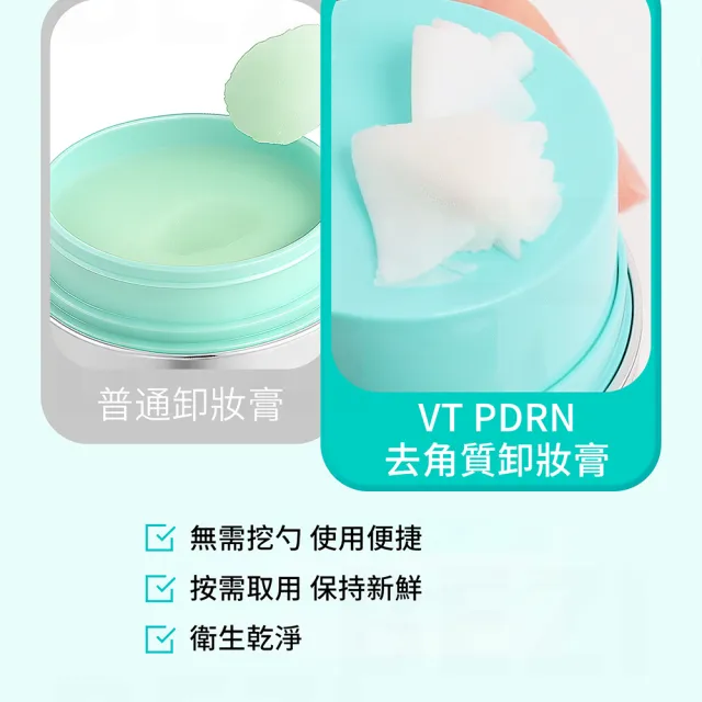 【VT】官方直營 PDRN 研磨型卸妝膏 50ml