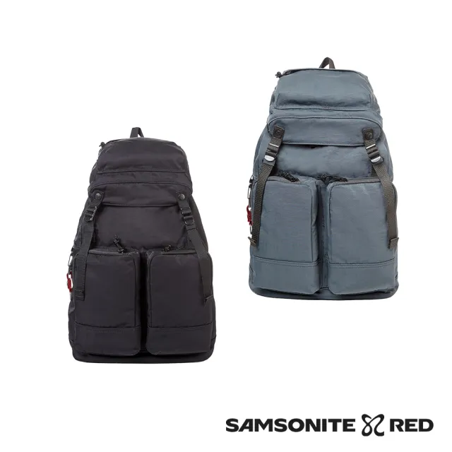 【Samsonite RED】XEIIS 輕量尼龍戶外休閒多功能筆電後背包/雙肩包/通勤包15吋(多色可選)