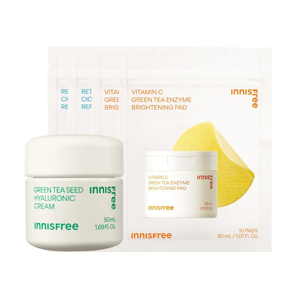 【innisfree】綠茶籽玻尿酸保濕霜 50ml