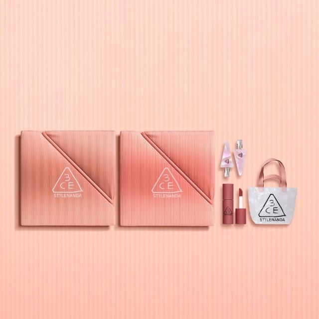 【3CE】時尚拼貼九色眼影兩入組#九宮格眼影(眼彩盤/經典百搭/持久顯色/韓系彩妝/新手必備)