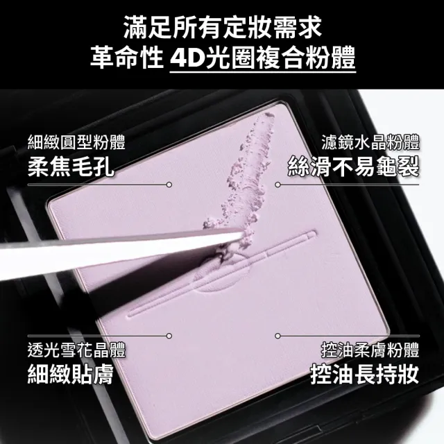 【MAKE UP FOR EVER】持久定妝雙星組(粉無痕光圈蜜粉餅10g+第一步玫瑰水感防曬乳15ml)