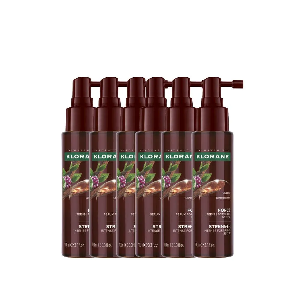 【KLORANE 蔻蘿蘭】官方直營 植萃養髮強韌精華液100ml(升級版)6入組