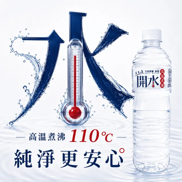 【SOLABLUE 潗淨藍】天天喝開水1500mlx3箱(共36入礦泉水 純水 高溫煮沸)