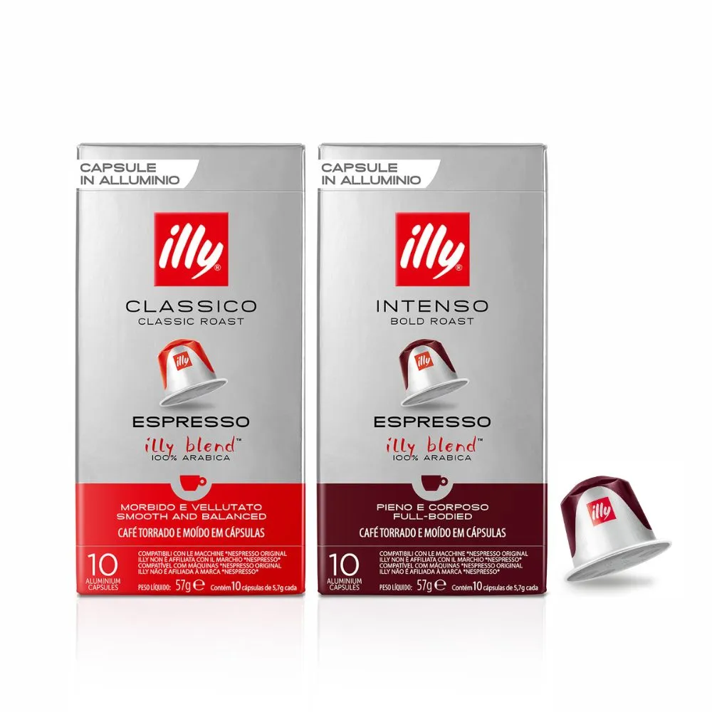 即期品【illy】鋁製咖啡膠囊(57g 中焙 深焙 適用Nespresso)