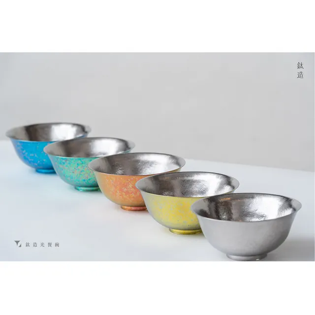 【Titanium 鈦造】Dining 餐桌系列|鈦造光餐碗 XL (鈦碗 鈦金屬 餐盤 鈦餐具 沙拉碗 萬用碗)
