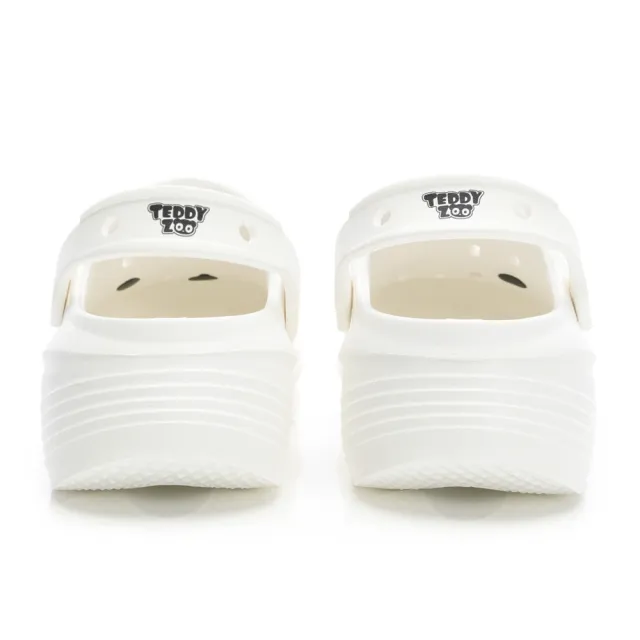【Teddy Zoo】COOL涼系 2WAY晴雨兩穿洞洞鞋-白-版型偏大-TZ1001