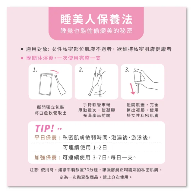 【TS6 護一生】私密保養 凝膠(7mlX7隻)