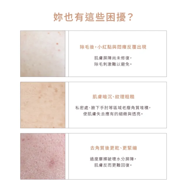 【LIP Intimate Care 瑞典私密護理】私密柔膚去角質凝露 50ml(減少毛髮倒生 私密去角質 改善粗糙暗沉)