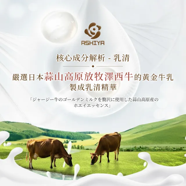 【Ashiya】極光癒膚乳清皂90gX5入(低敏.修護.黃金乳清)