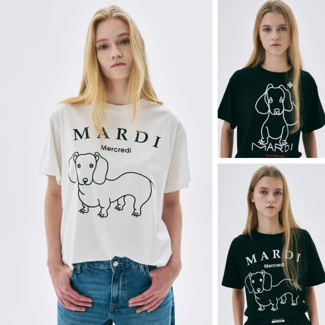 【MARDI MERCREDI】印花短TEE 多色 經典小雛菊 TSHIRT FLOWERMARDI / UNIV