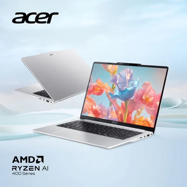 【Acer 宏碁】14吋Ryzen AI 5輕薄AI筆電(Swift Lite/SFL14-62M-R0BU/R5-430/16G/512G/W11)