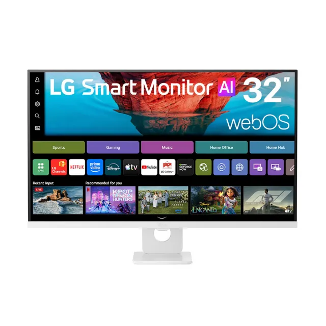 【LG 樂金】32U721SB-W 32型 4K VA 16:9 60Hz 智慧螢幕 (搭載webOS/支援 Magic Remote)