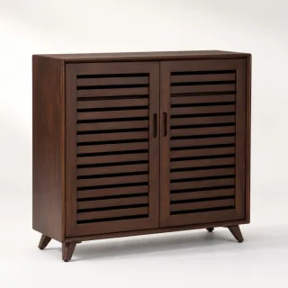 【Mahogany 瑪荷尼家具】全原木桃花心木  米蘭105鞋櫃NCD  ( 鞋櫃、收納櫃 )