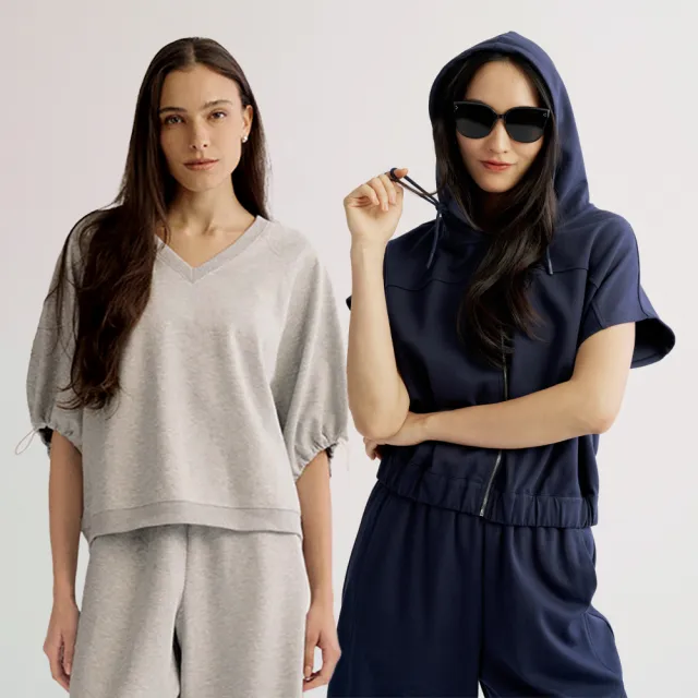 【giordano ladies】26FW 棉質運動上衣系列 (momo獨家優惠)