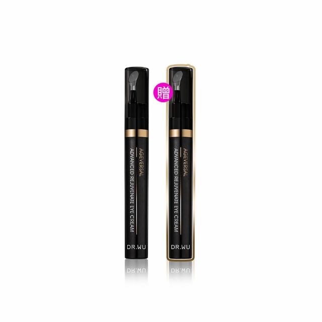 【DR.WU 達爾膚】超逆齡肌膚撫紋眼霜15ML(添加類泌體！2入組)