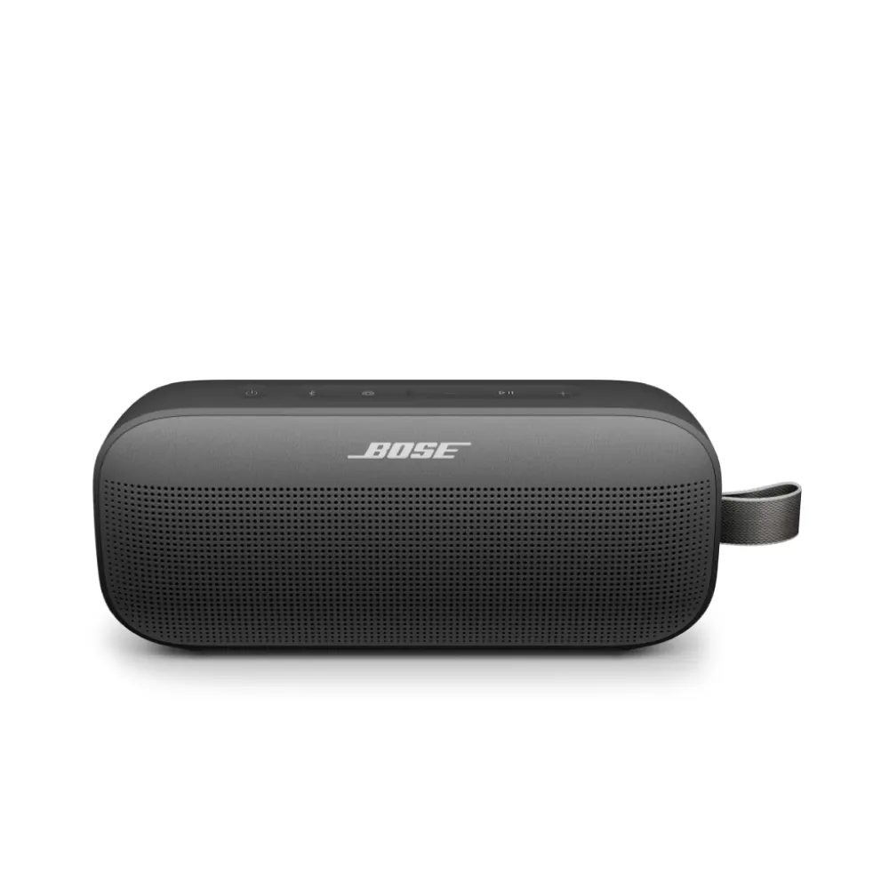 【BOSE】Soundlink Flex Ⅱ 防水防塵IP67 織帶掛環輕巧可攜式藍牙揚聲器 黑色(第二代)