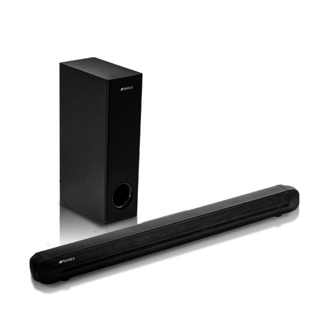 【SANSUI 山水】2.1聲道 重低音聲霸 家庭劇院組 soundbar(SSB-555N)