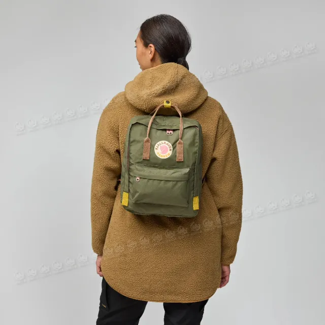 【Fjallraven】雙11 Kanken Concept 背包 16L《粉紅/薄荷綠》F23200334/登山/健行