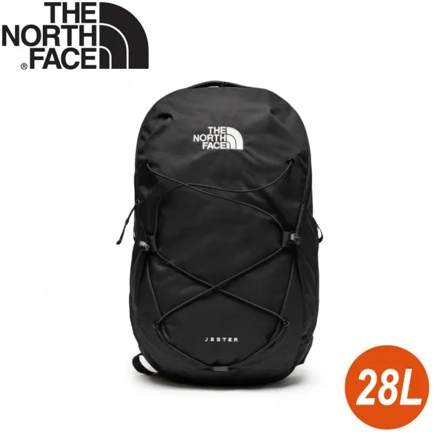【The North Face】28L JESTER 雙肩包《黑》3VXF/登山/旅行/後背包/情侶包/休閒包