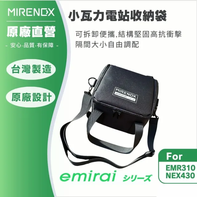 【MIRENEX】emirai儲能小瓦力PRO - 專用電源收納袋 保護袋