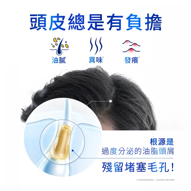 【head＆shoulders 海倫仙度絲】新上市! 頭皮護理洗髮露/洗髮精650g(醫美界成分注入 頭皮肌底瓶)