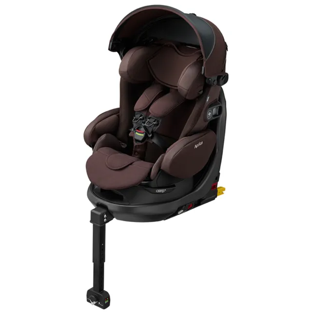 【Aprica 愛普力卡】Fladea Grow EVER Premium ISOFIX 磁吸扣(0-4歲 360旋轉 坐臥二用 平躺汽座)
